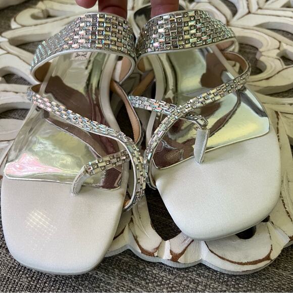 Badgley Mischka Sandals Shoes Women’s 7 NEW - Picture 2 of 11